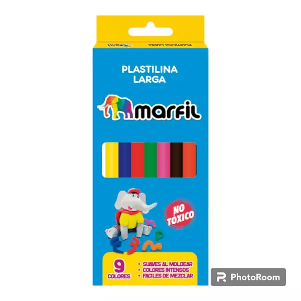 Plastilina Marfil Larga X 9 Und