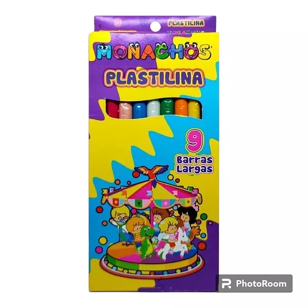 Plastilina Monachos Larga *9 Und