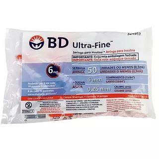 Jeringa Bd Insulina 0.5ml