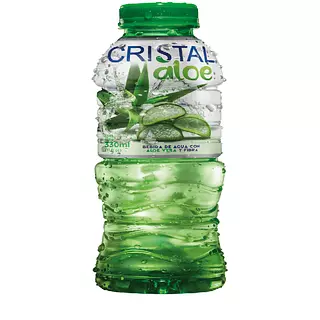 Agua Botella Cristal Aloe