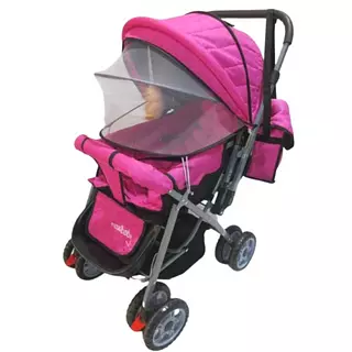 Coche Jm Maxibaby Violeta + Pañalera