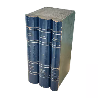 Libros Falsos Con Lomo De Cuero