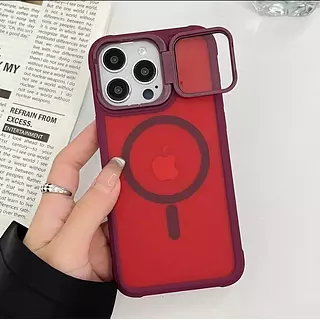 Case Magsafe Mate Borde Vinotin Protec. Camara Iphone15pro+