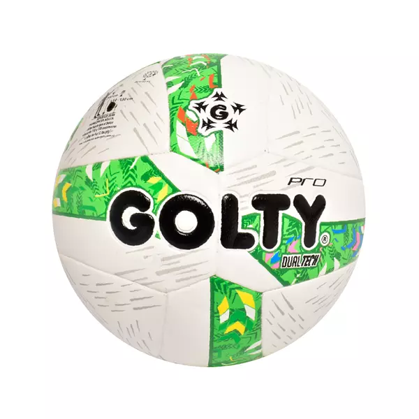 Balón De Fútbol Pro Golty Dualtech Verde No.4