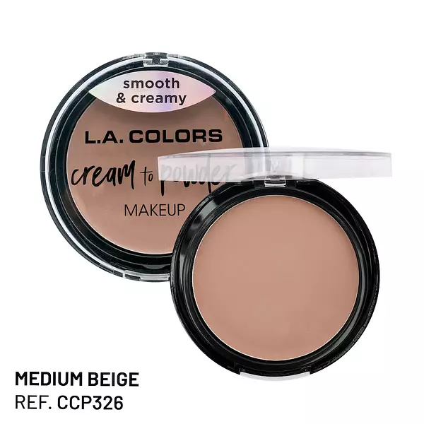 Polvo Base Cream To Powder La Colors