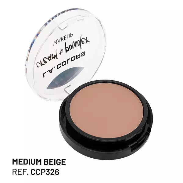 Polvo Base Cream To Powder La Colors