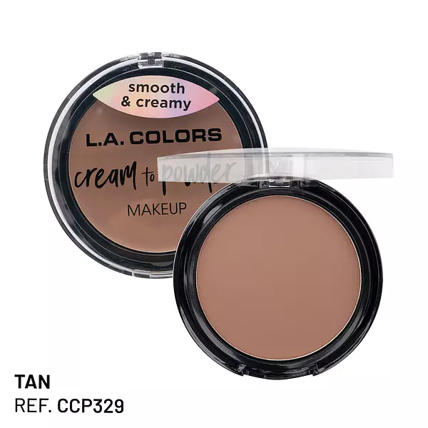 Polvo Base Cream To Powder La Colors