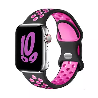 Pulso Nike Negro Con Fucsia 38-40-41