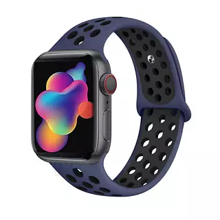 Pulso Nike Azul Con Negro 38-40-41