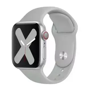 Pulso En Silicona Gris 38-40-41