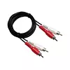 Cable De Audio Y Video 2 Rca A 2 Rca 1.5 Metros