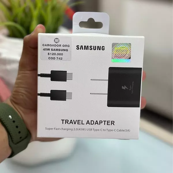 Cargador Samsung Original 45w