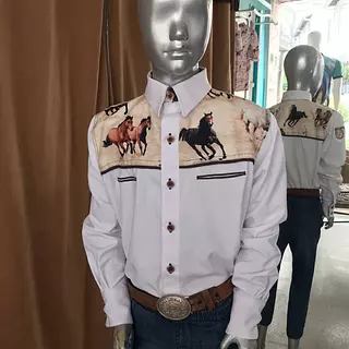 Camisa Vaquera Kids Niño 2