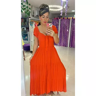 Vestido Largo – Elegancia Y Fluidez Atemporal