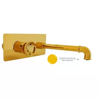 Monocontrol De Pared Lavamanos Industry Gold
