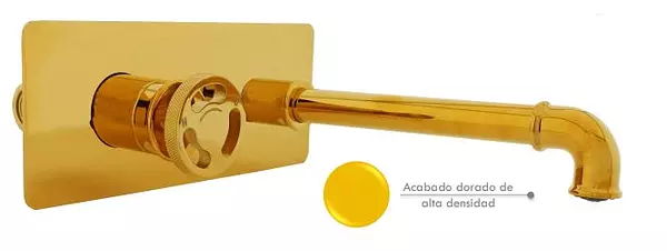 Monocontrol De Pared Lavamanos Industry Gold