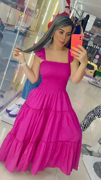 Vestido Fucsia