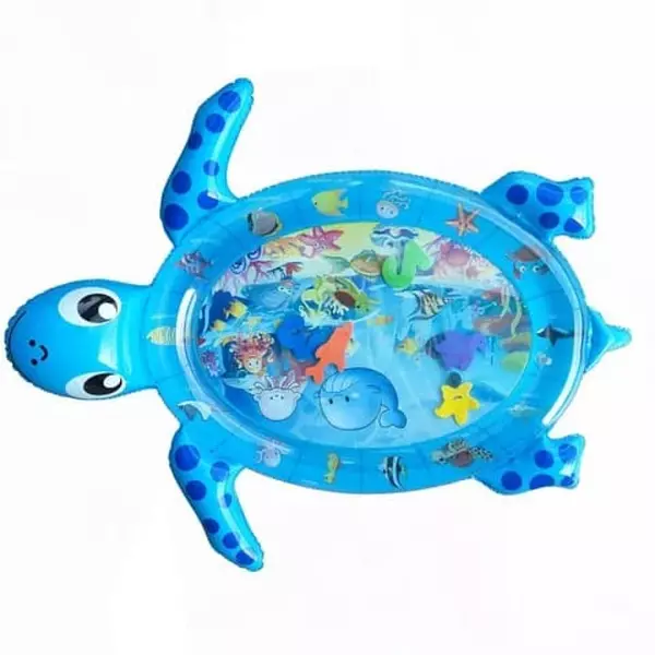 Colchoneta Tapete Inflable De Agua Para Bebé 100cm X 84 Cm