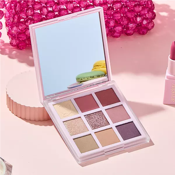 Paleta De Sombras Pink Anyeluz.