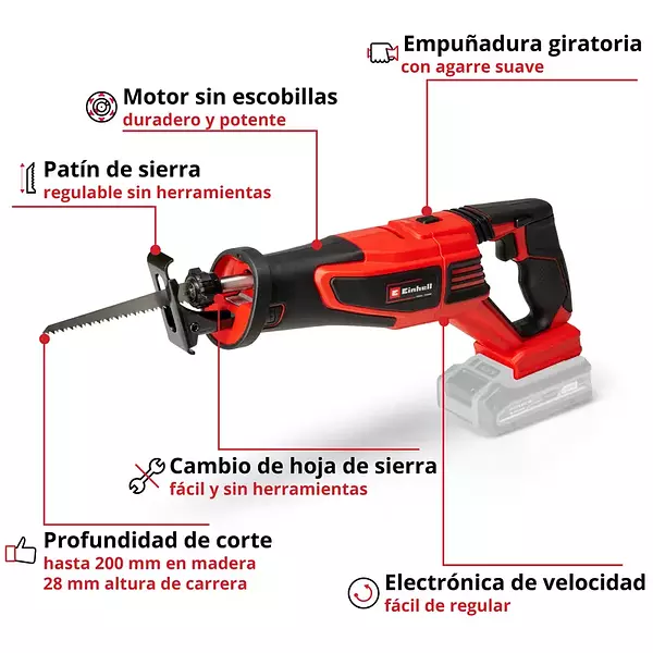 Sierra Sable Inalámbrica