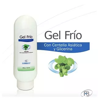Gel Frío Con Centella Asiática Y Glicerina
