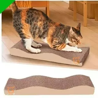 Rascador Curvo Para Gato En Cartón