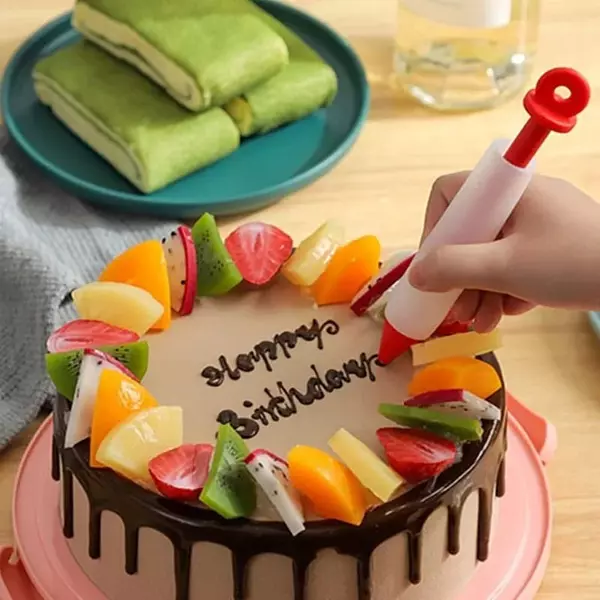 Decorador En Silicona Torta O Galleta Tipo Lápiz Repostería