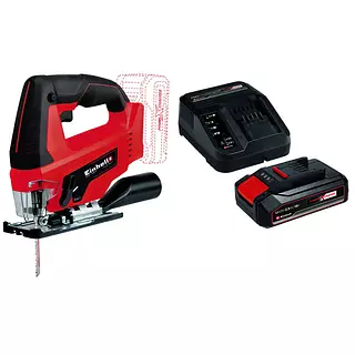 Sierra Caladora Inalámbrica Te-Js 18 Con Starter Kit 2.5ah