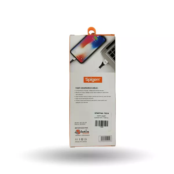 Cable Spigen Spcb29 V8 200cm