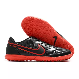 Nike Tiempo Negro Rojo