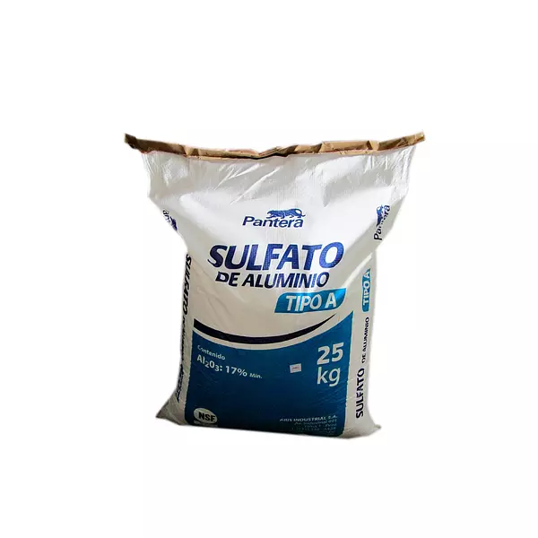 Sulfato De Aluminio Tipo A 25 Kg