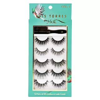 Kit Pestañas X 5 Luis Torres J Lash