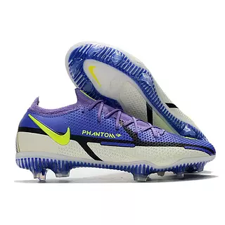 Nike Phantom Morado Azul Con Bota