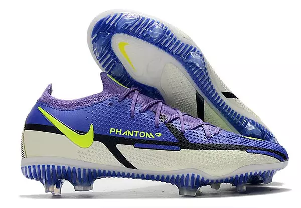 Nike Phantom Morado Azul Con Bota