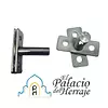 Pivote Para Puerta De 50mm Con Buje Metal C.12 Ind