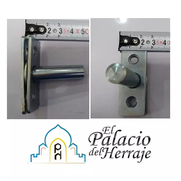 Pivote Para Puerta De 50mm Con Buje Metal C.12 Ind