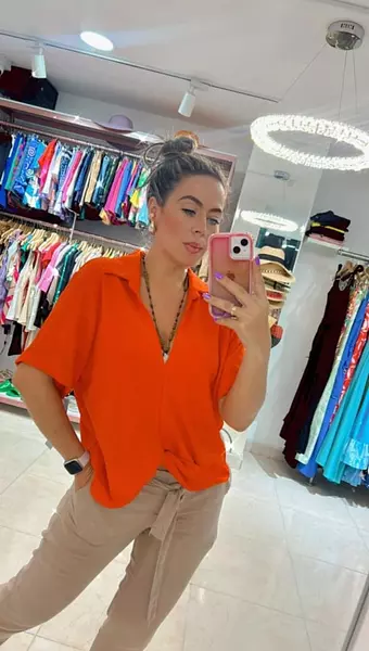 Blusa Naranja