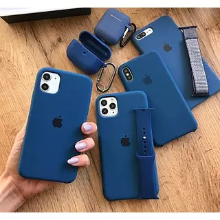 Silicon Case Azul Iphone13pro