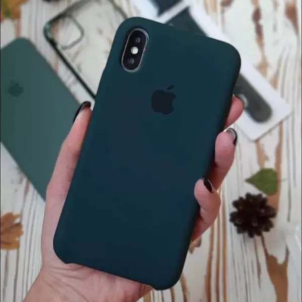 Silicon Case Verde Iphone15pro