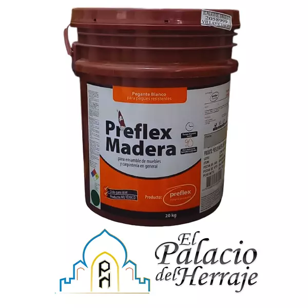 Pegante Preflex Madera Cuñete 3891