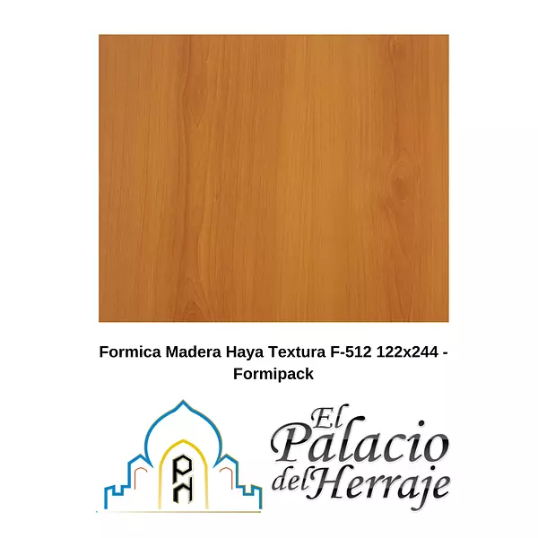 Formica Madera Haya Textura F-512 122x244 - Formip