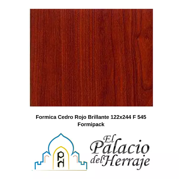 Formica Cedro Rojo Bte 122x244 F 545 Formipack