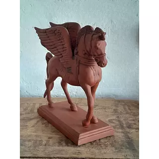 Figura Pegaso Terra Cotta Franklin Mint 1987
