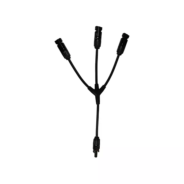 Conector Solar Mc4 Tipo Y 3 A 1 Flexible Par Retie