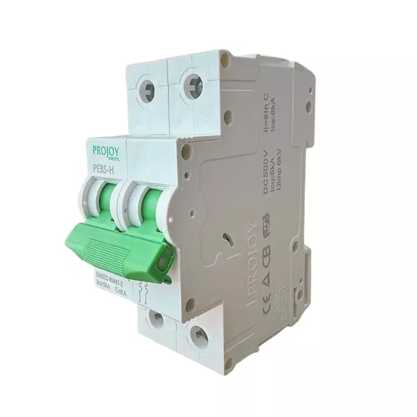 Breaker Dc 2p 16/20/25/32/40/50/63a (500v) Projoy