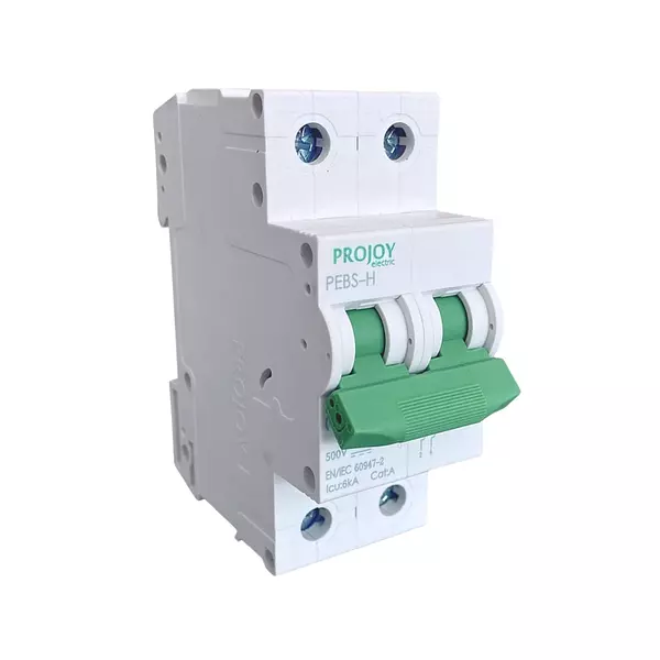 Breaker Dc 2p 16/20/25/32/40/50/63a (500v) Projoy