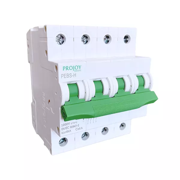 Breaker Dc 4p 1000vdc 16a 20a 25a 32a 40a 50a 63a Projoy