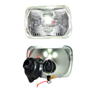 Lámpara Óptica Rectangular Grande 6052 Con Piloto