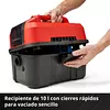 Aspiradora (Polvo/Agua) Inalámbrica 10l