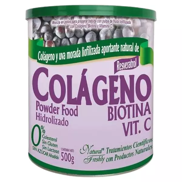 Colageno Con Resveratrol Hidrolizado X 500 Gr